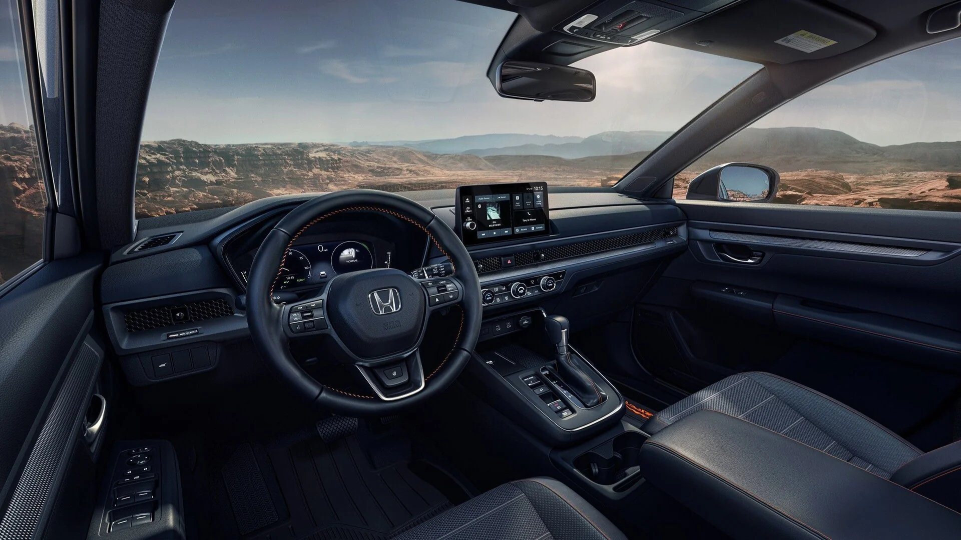 Dashboard and touchscreen of a 2026 Honda CR-V