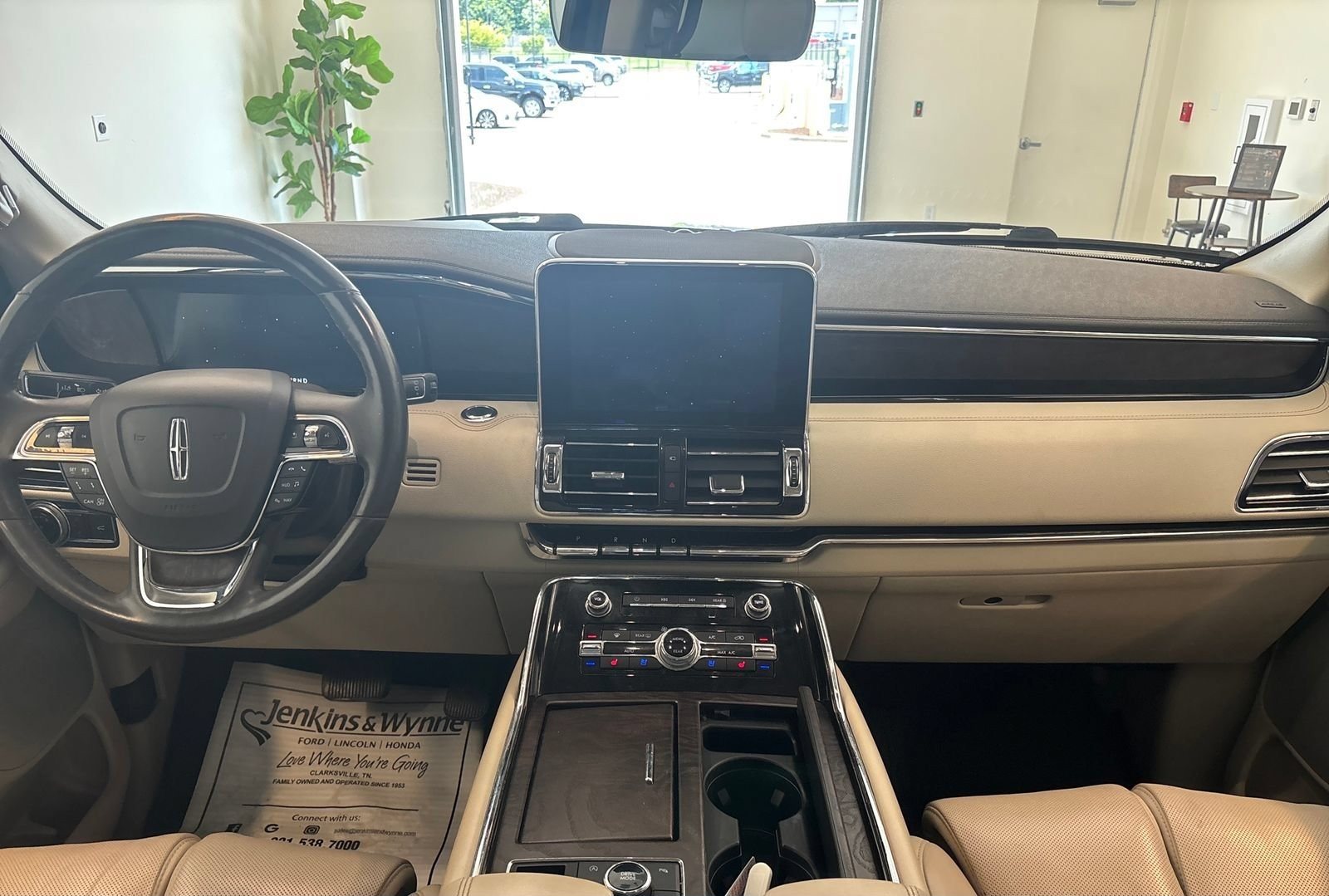 Dashboard of a used 2020 Lincoln Navigator Reserve
