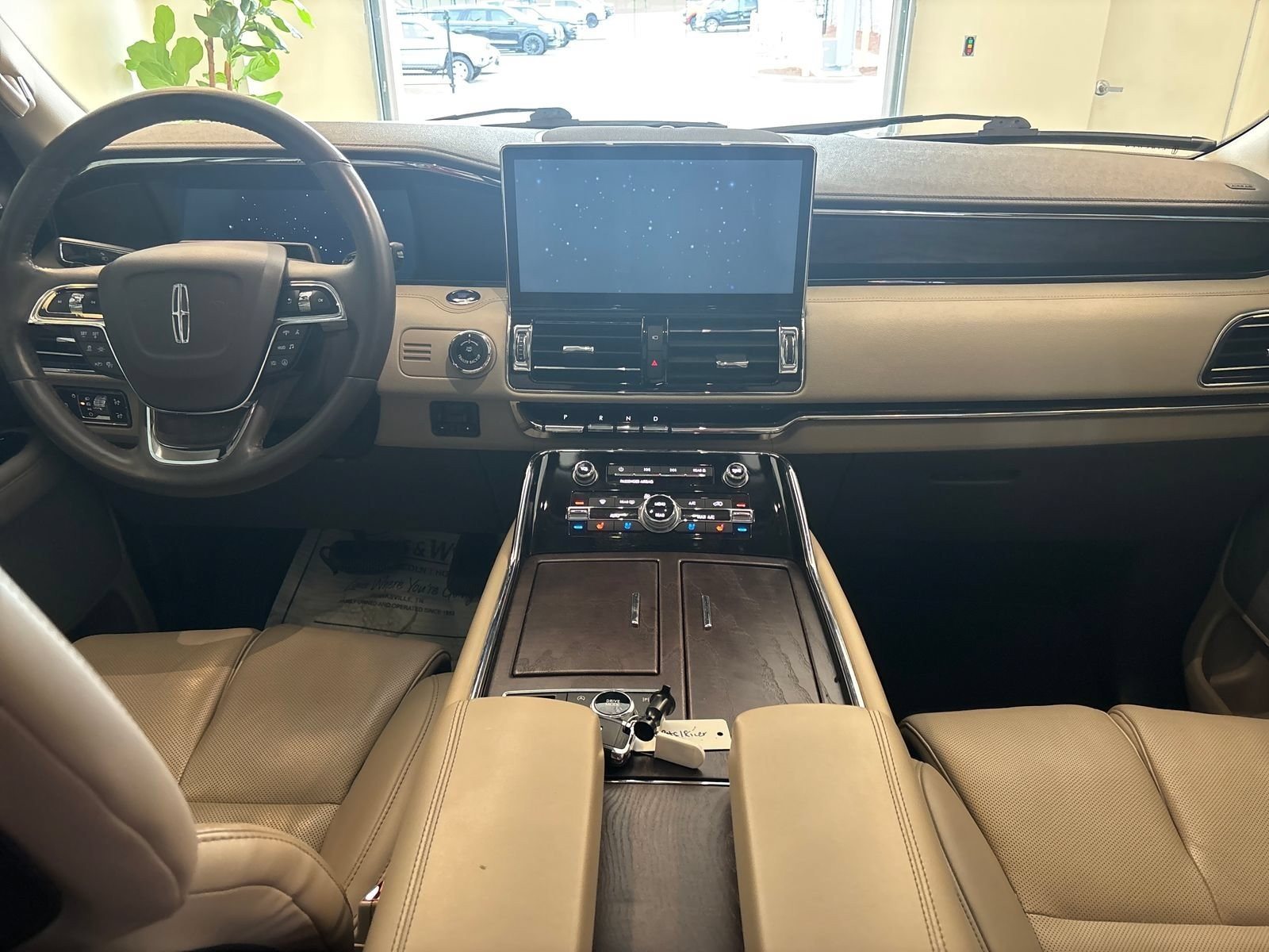 Dashboard of a used 2023 Lincoln Navigator Reserve