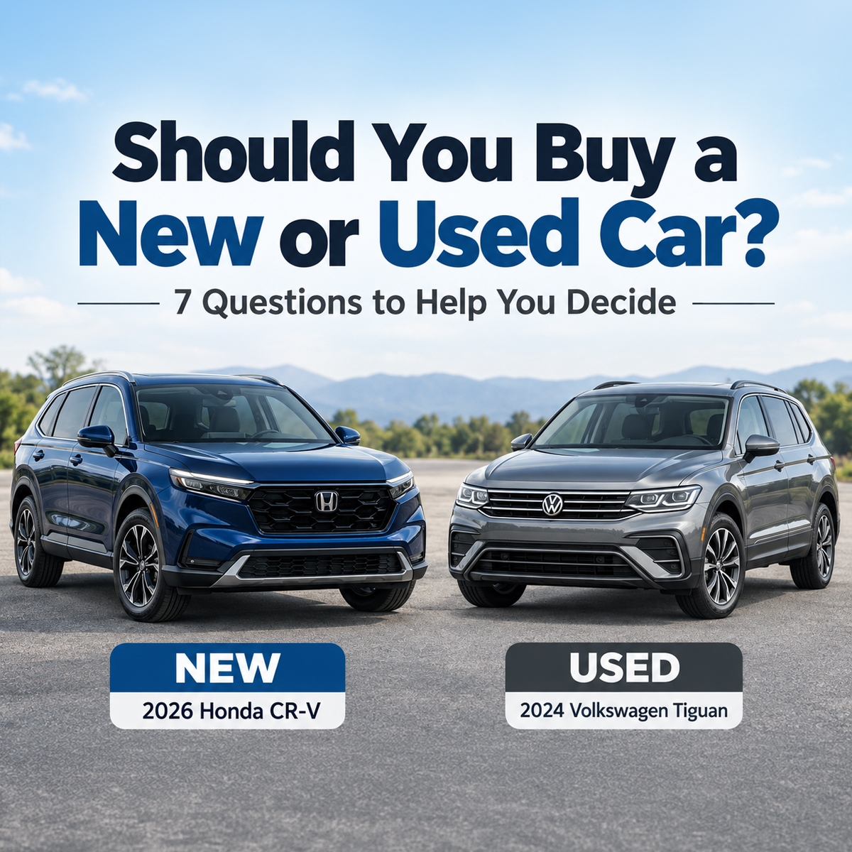 Should You Buy a New or Used Car?
