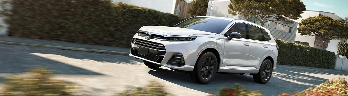 First Look The Honda Hydrogen-Powered SUV Plug-in Hybrid