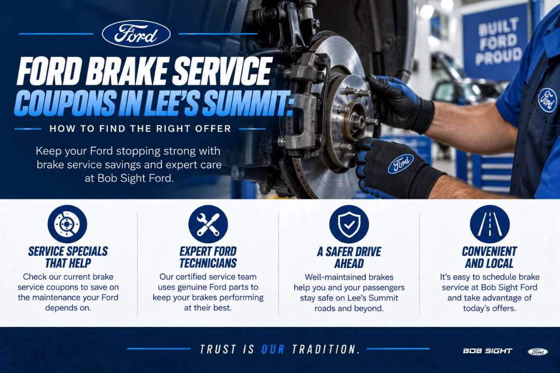 Ford Brake Service Coupons in Lee's Summit: Find the Right Offer