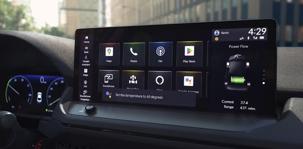 2026-honda-accord hybrid interior screen