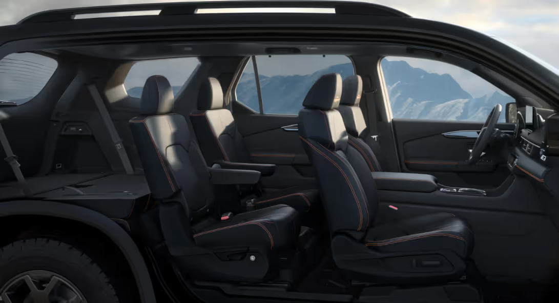 2026 honda pilot seats row