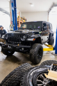 Custom vehicle build