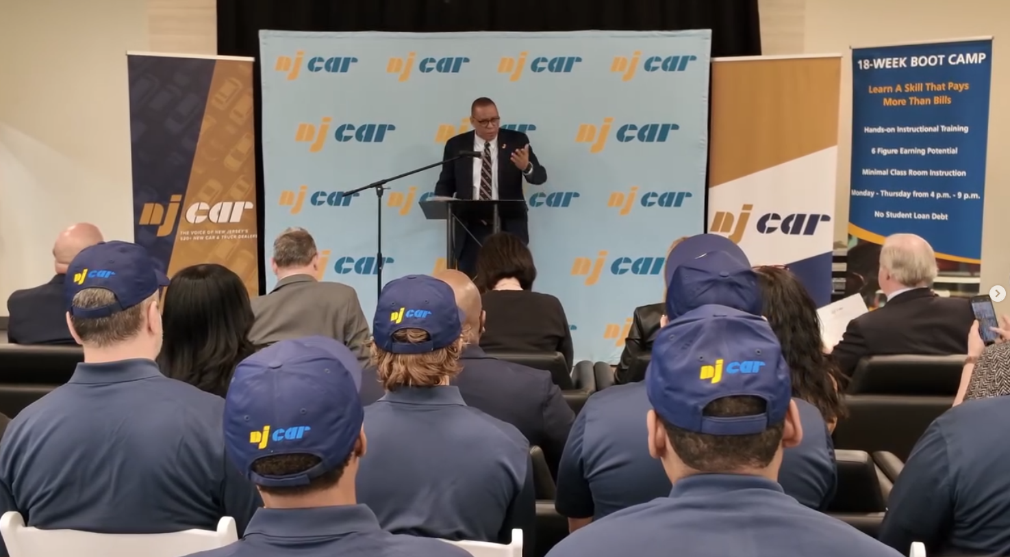 NJ CAR Technician Advancement Program graduation ceremony