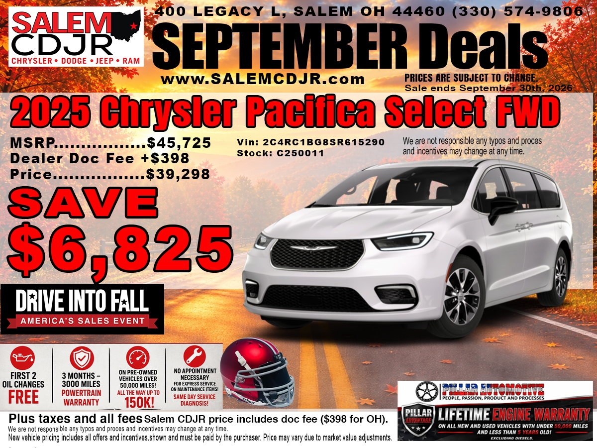 Chrysler Pacifica Special