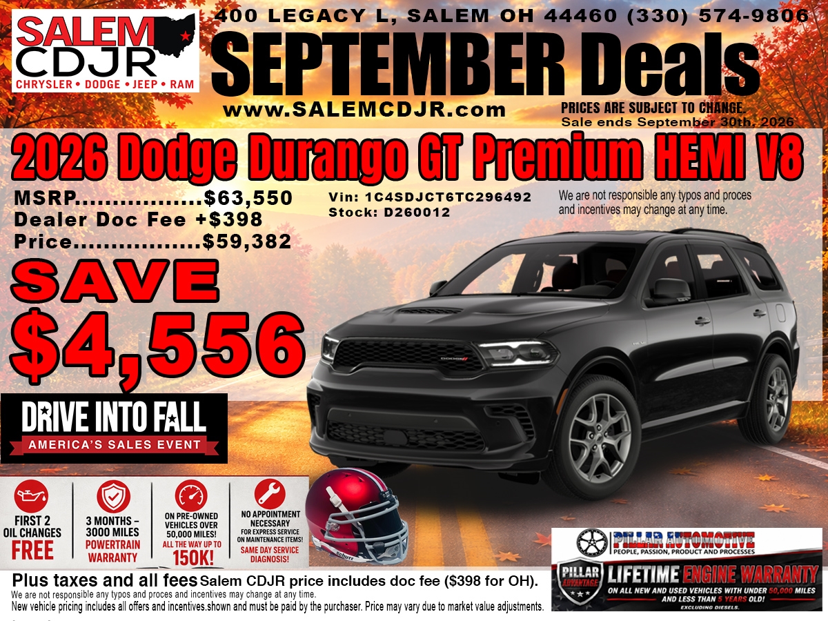Dodge Durango GT Premium HEMI V8 Special