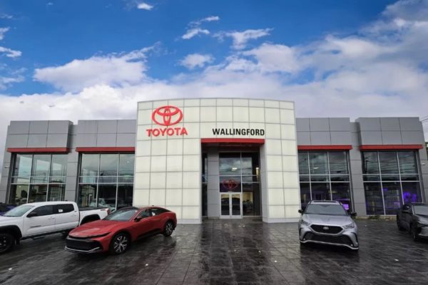 Toyota of Wallingford dealership at 859 N Colony Rd in Wallingford, CT