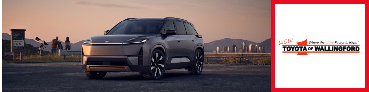 All-electric 2027 Toyota Highlander three-row SUV shown in profile