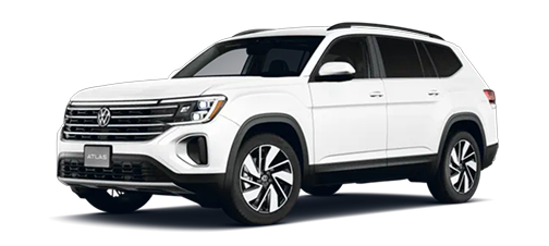 White 2026 Volkswagen Atlas SE with Technology