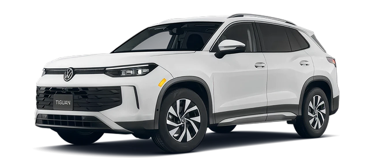 White 2026 Volkswagen Tiguan S