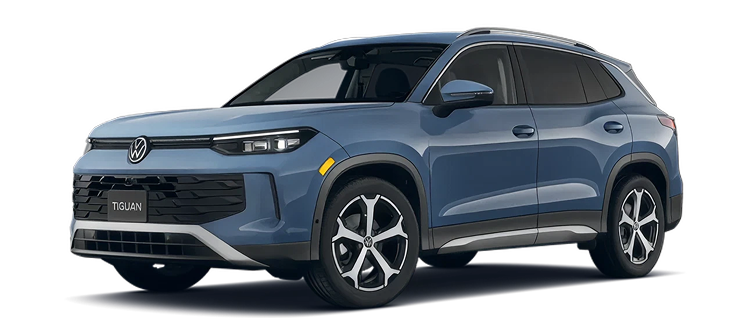 Blue 2026 Volkswagen Tiguan SE