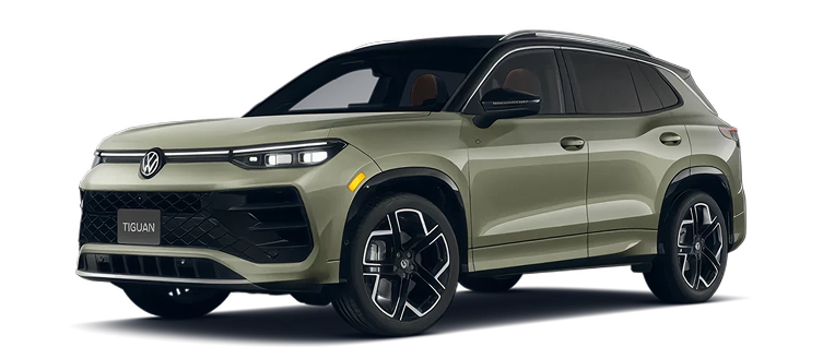 Green 2026 Volkswagen Tiguan SE R-Line Turbo