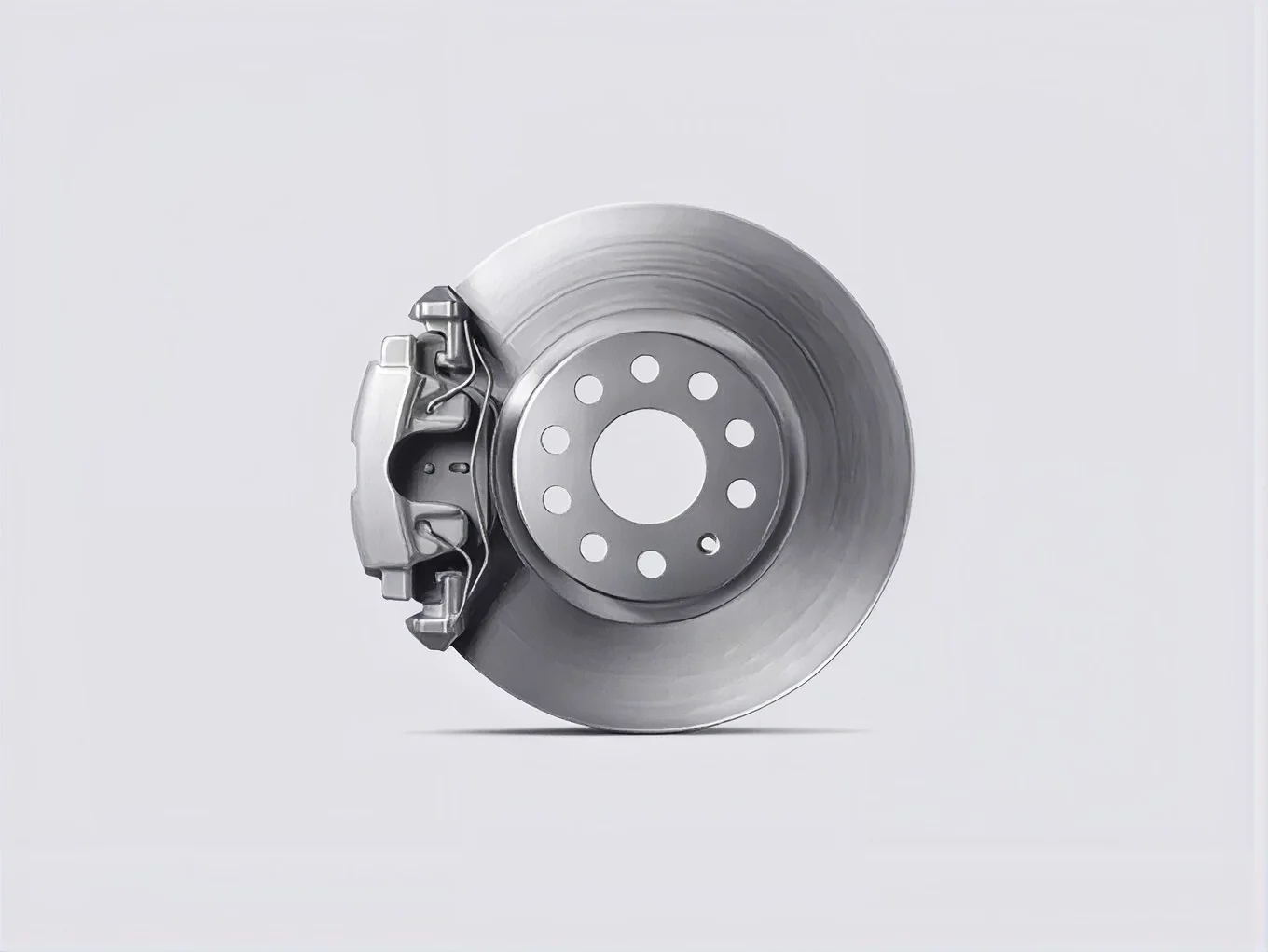 Brake disc and caliper
