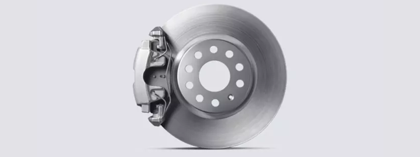 Brake disc and caliper