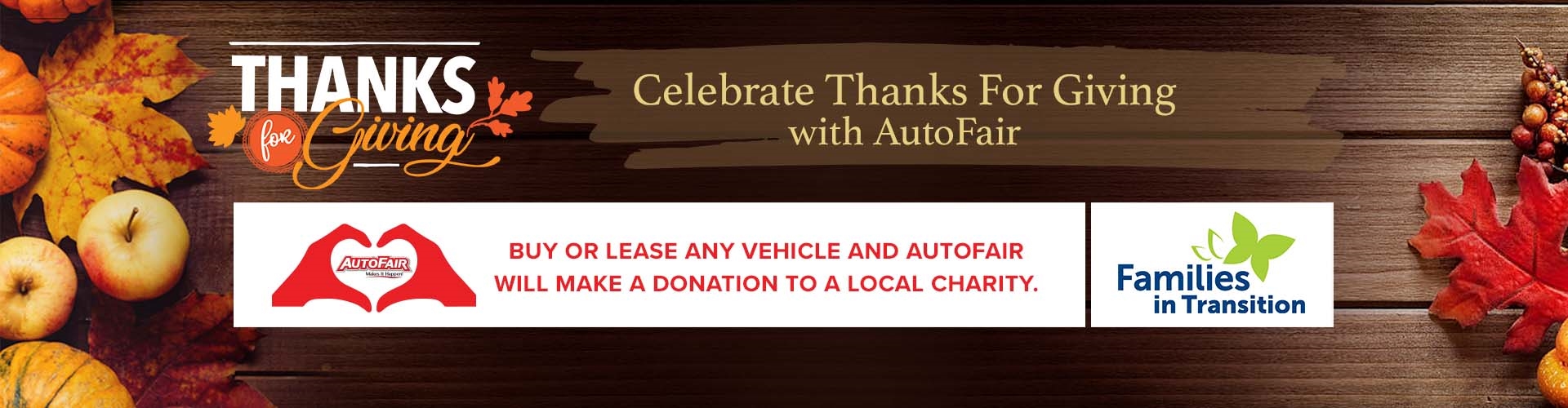 Autofair Thanks For Giving | Autofair Honda Of Manchester Nh