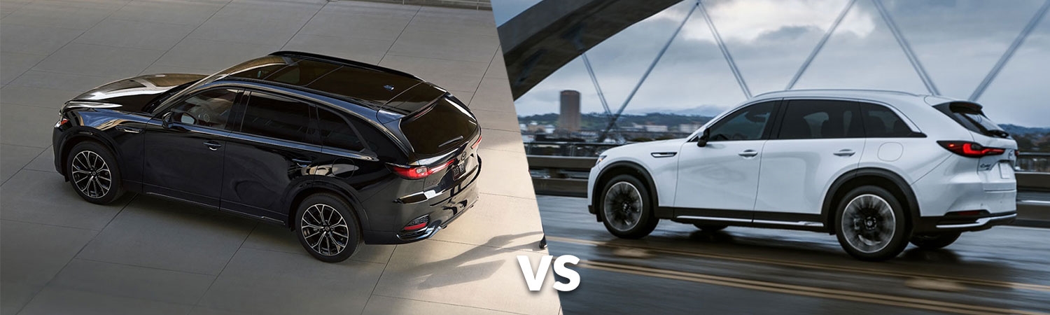2026 Mazda CX-70 vs. CX-90 back
