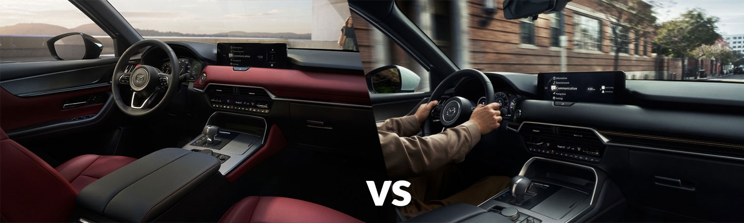 2026 Mazda CX-70 vs. CX-90 Interior