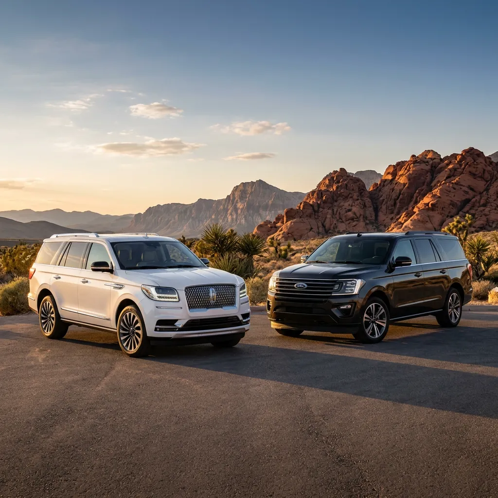 Lincoln Navigator vs Ford Expedition MAX in Las Vegas