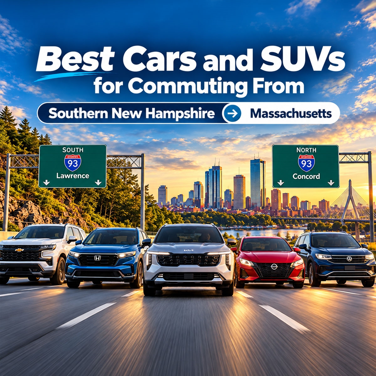 Best cars and SUVs for Southern New Hampshire commuters