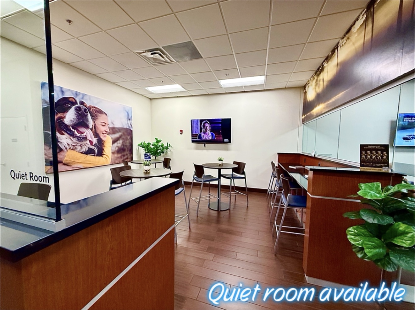 Subaru of Gwinnett quiet room