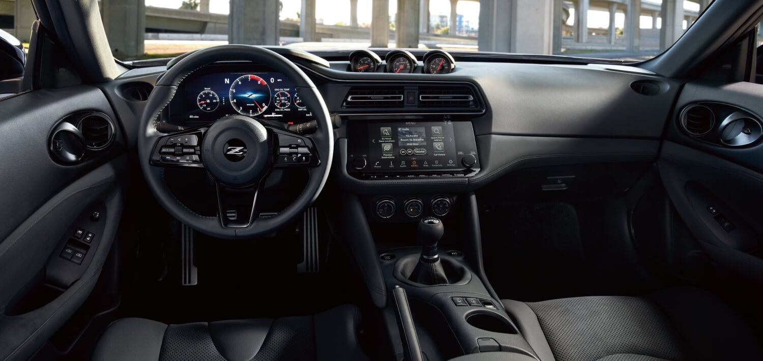 2026 Nissan Z interior cockpit view