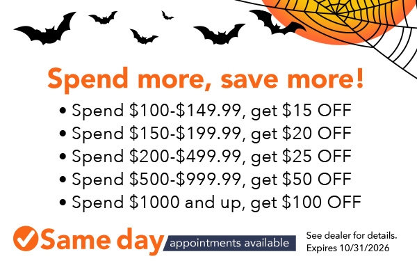 Up to $100 OFF