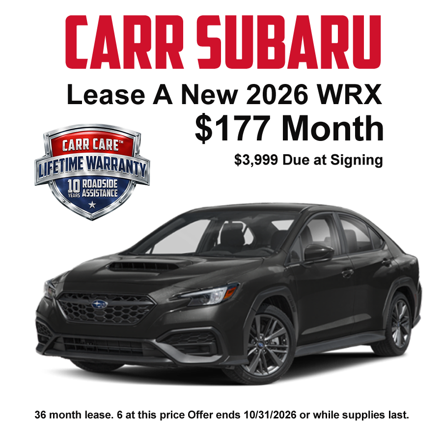 2026 Subaru WRX