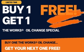 BUY 1 GET 1 FREE The Works®