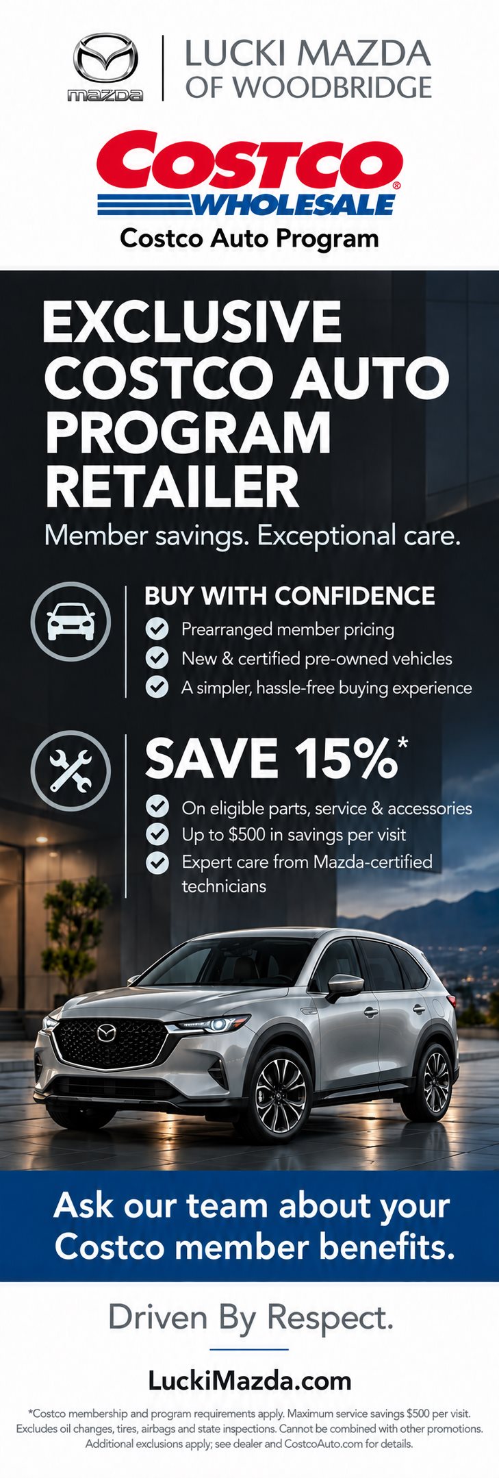Costco Auto Program Event at Lucki Mazda of Woodbridge