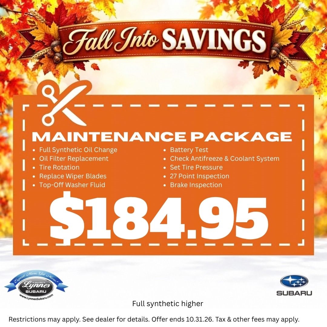 Maintenance Package