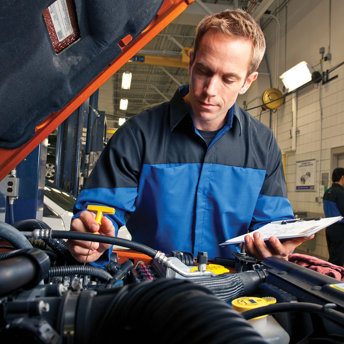 Oil Change and Fluid Maintenance