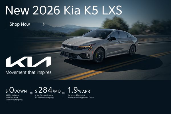 2026 Kia K5 LXS