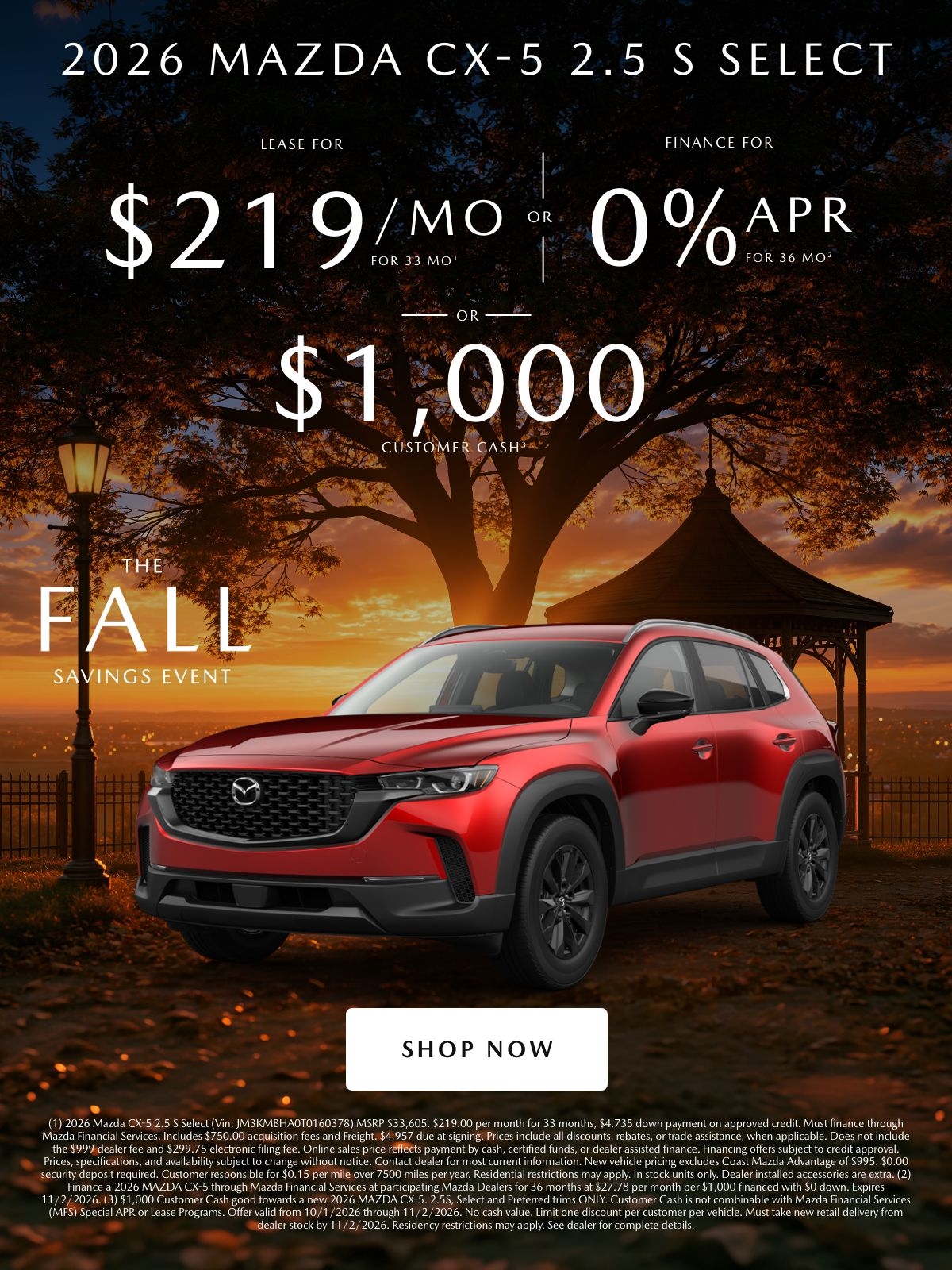 Monthly Offer