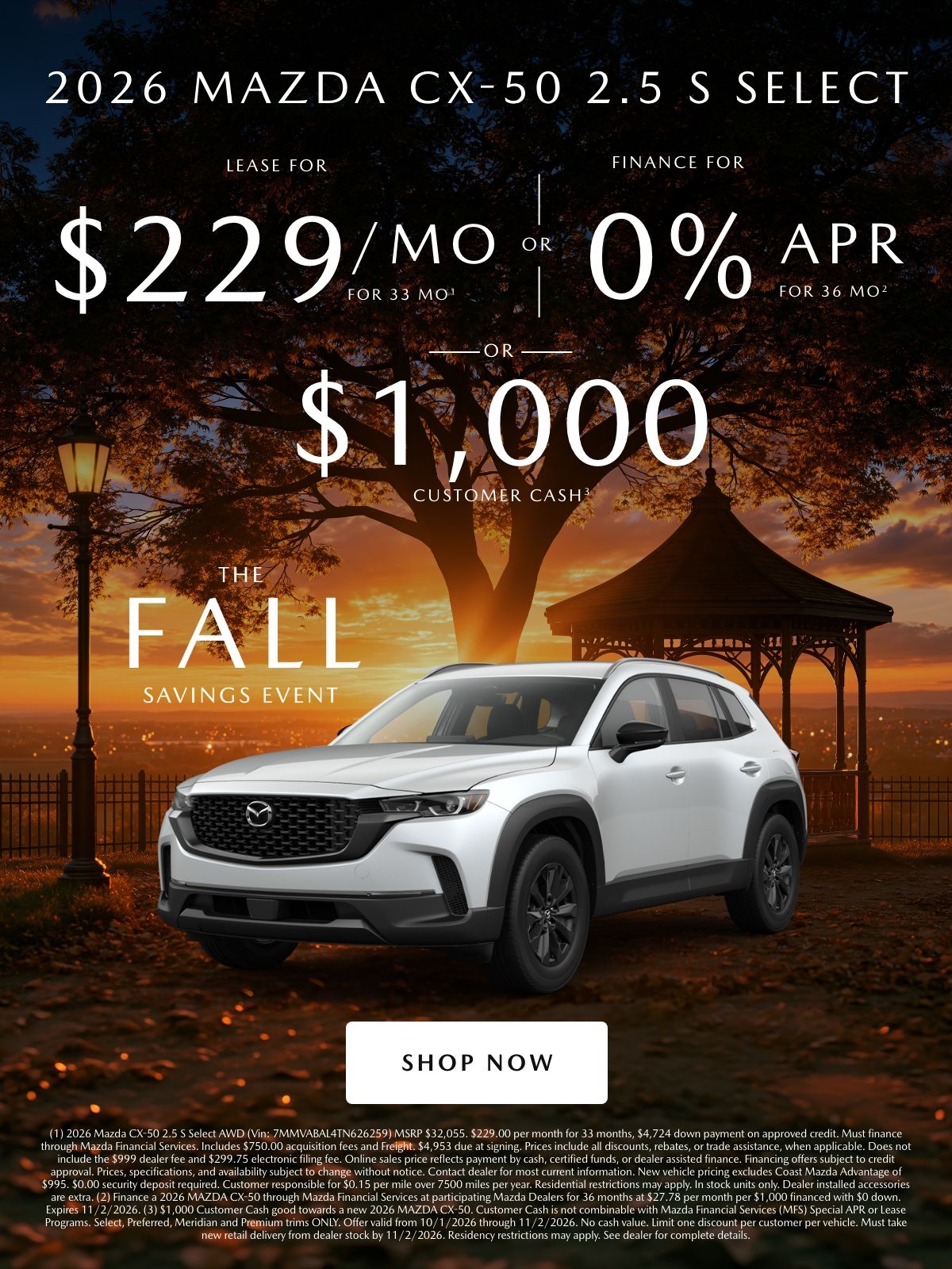 Monthly Offer