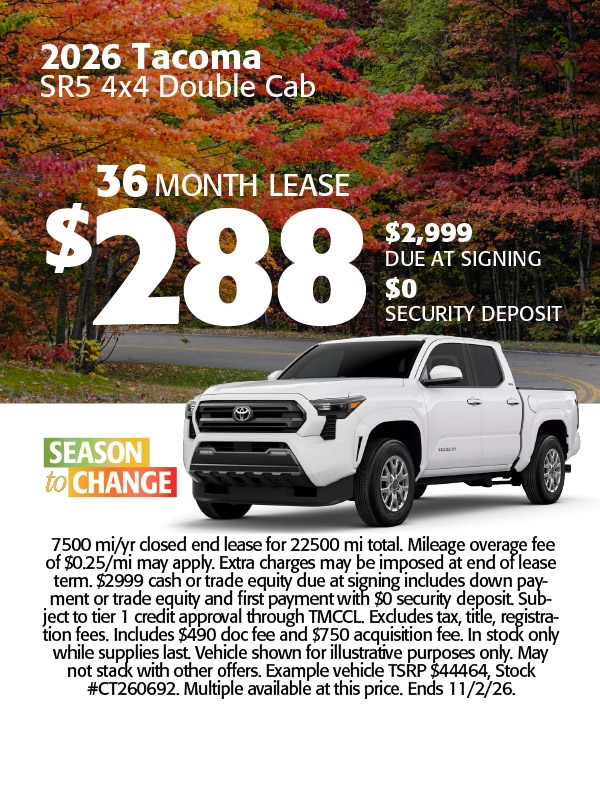 Toyota Tacoma Specials