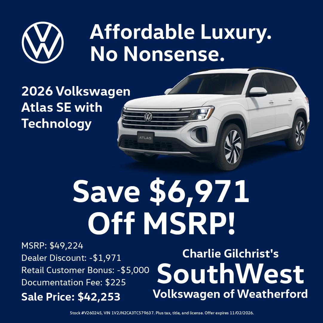 2026 Volkswagen Atlas SE w/Technology