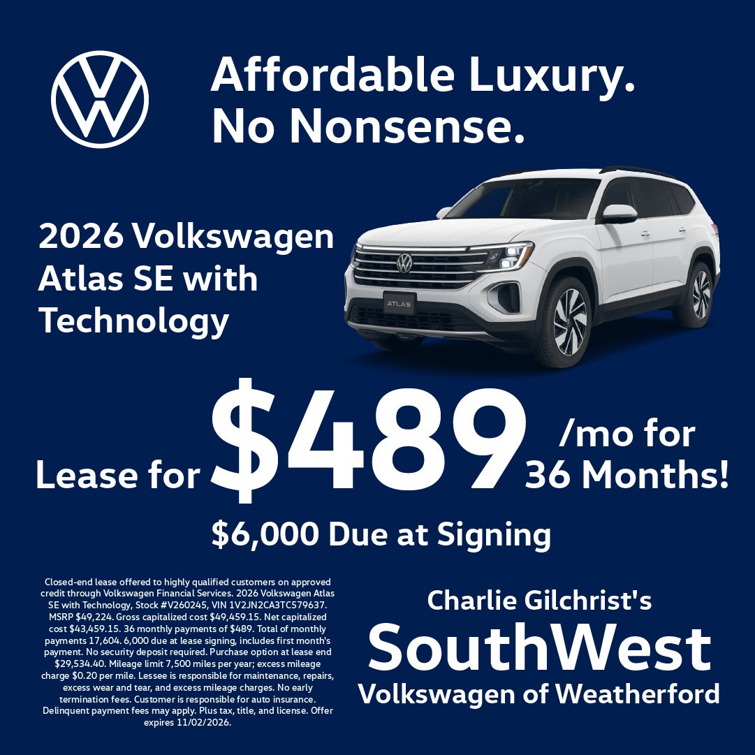 2026 Volkswagen Atlas SE w/Technology