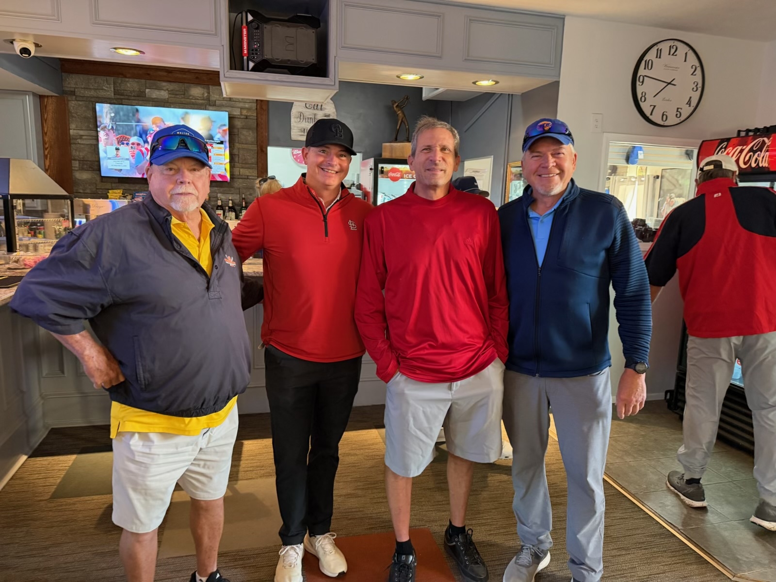 Golfers gathered at the Shriners Memorial Golf Classic
