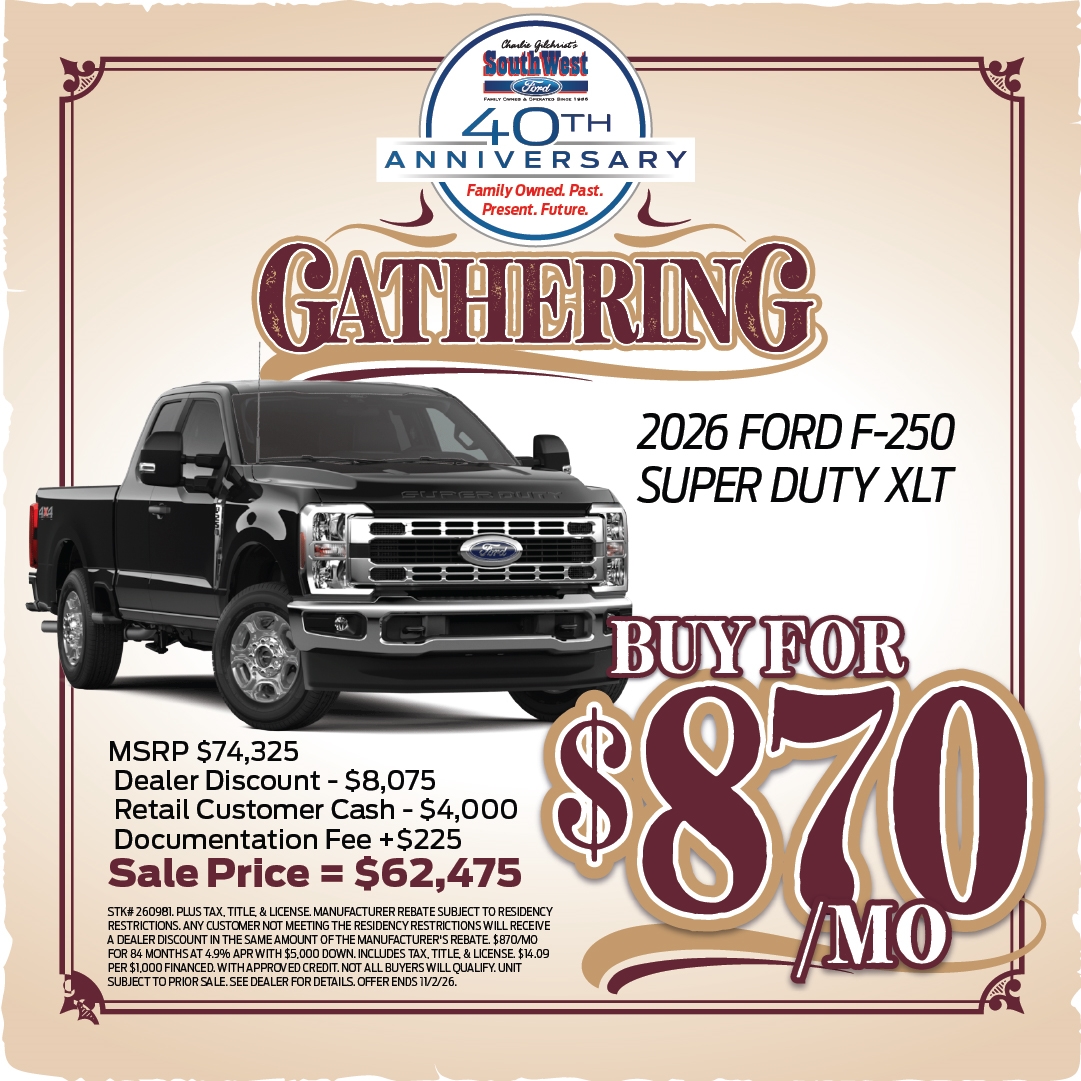 2026 Ford Offer