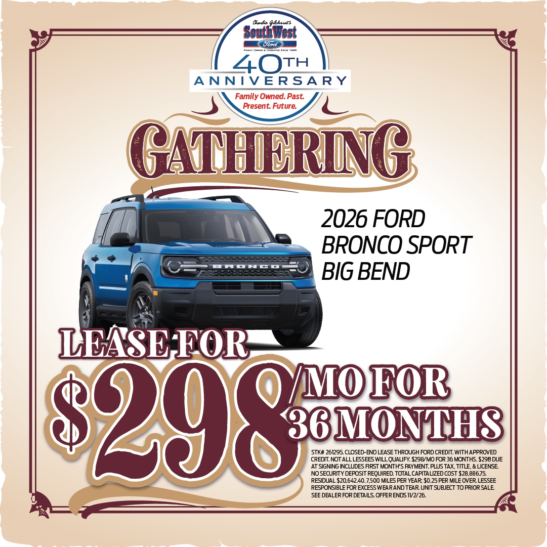 2026 Ford Bronco Sport Offer