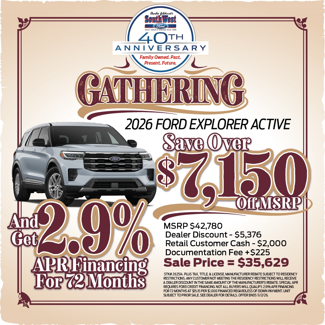 2026 Ford Explorer Offer