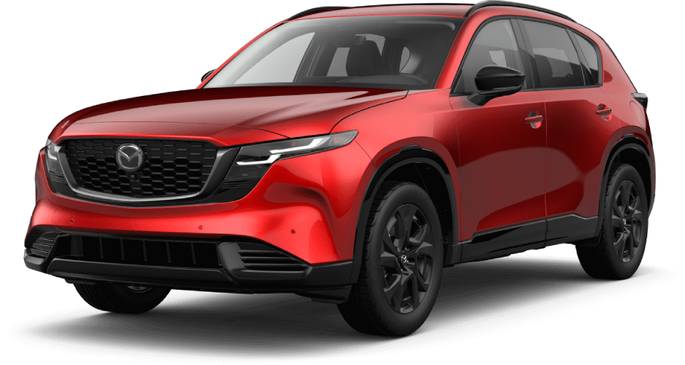 Red Mazda CX-5 compact SUV