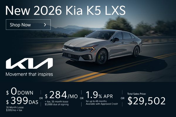 2026 Kia K5 LXS