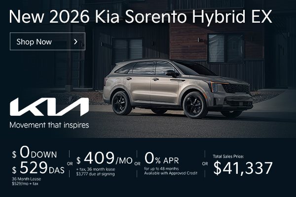 2026 Kia Sorento