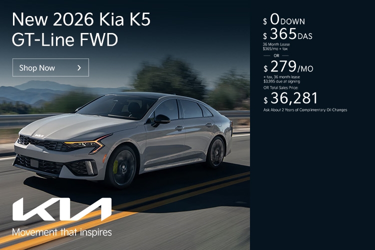 2026 K5 GT-Line FWD