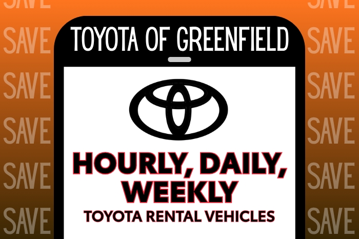 Toyota Rentals Available! 