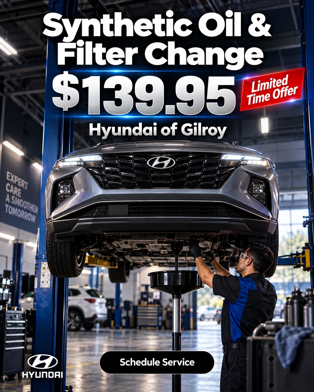 Synthetic Oil & Filter Change