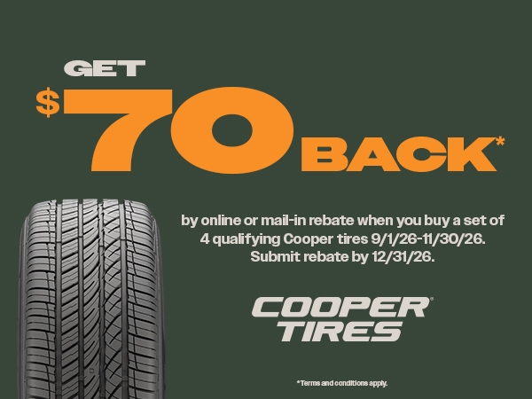 Cooper Tires Special